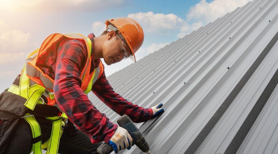 Professional metal roof installation in Helton, KY